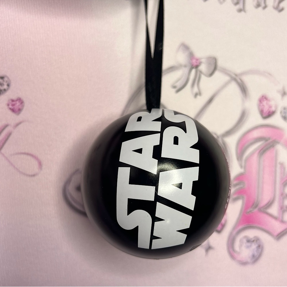 Star Wars ornament decor Disney tree decor Christmas holidays opens up storage